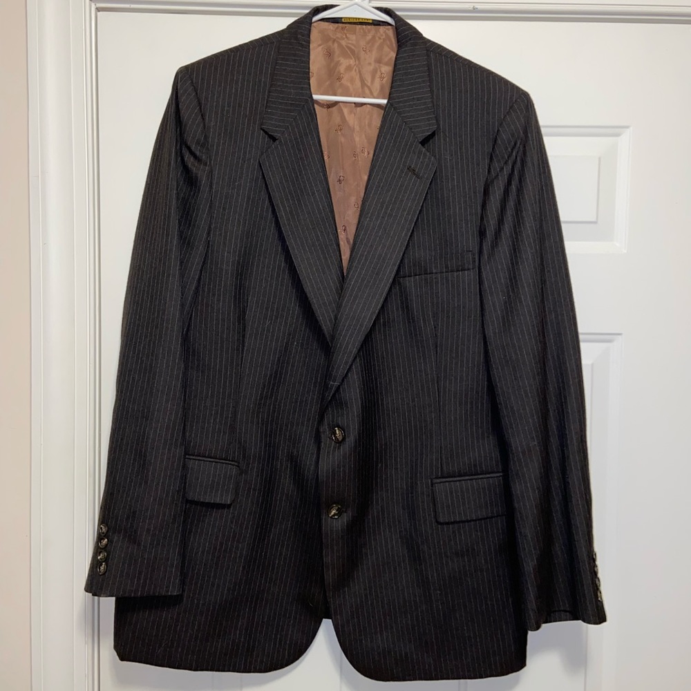 Oscar De La Renta Mens Blazer Suit Jacket